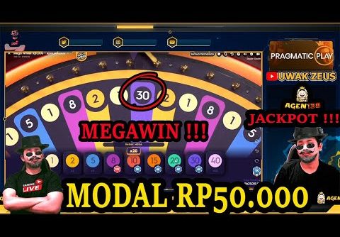 Modal Rp50.000 Mega Wheel Gacor Parah !!! CASINO Jackpot Seru Banget