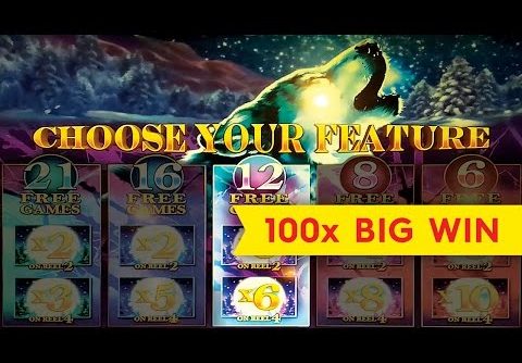 Timber Wolf Deluxe Slot – BIG WIN – $5 Max Bet Bonus!