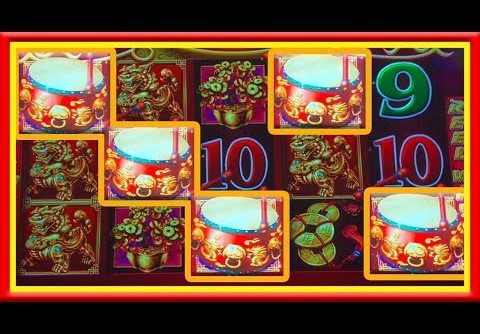 ** RARE ALL 5 SYMBOL TRIGGER WITH SUPER BIG WIN ON DANCING DRUMS SLOT ** SLOT LOVER **