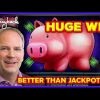 BETTER THAN JACKPOT! Lock It Link Piggy Bankin’ Slot – HUGE WIN BONUS!