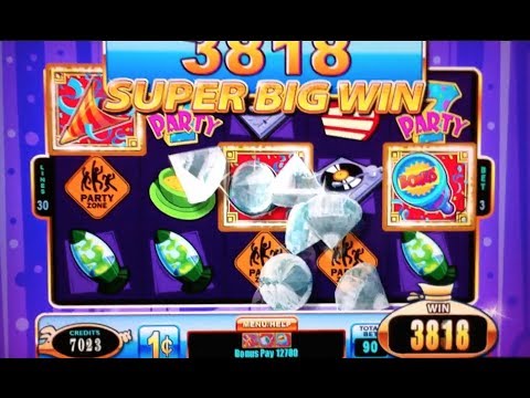 JACKPOT BLOCK PARTY | WMS – SUPER BIG WIN! Slot Machine Bonus