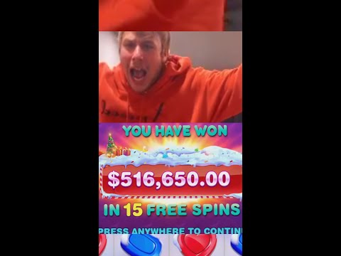 MY BIGGEST SLOT WIN EVER!! (500,000 WIN!)