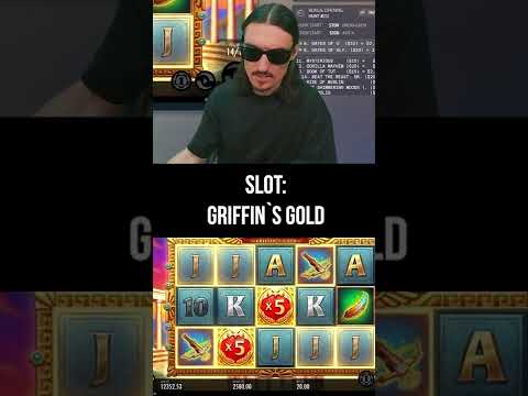 FRANK DIMES BIG WIN IN ONLINE CASINO SLOT GRIFFIN`S GOLD #shorts