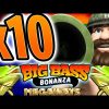 BIG BASS BONANZA 🐟 MEGAWAYS SLOT MAX MULTIPLIER X10 😱 PAYED MASSIVE BIG WINS‼️ *** BONUS HUNT ***