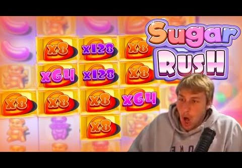 MY RECORD WIN ON NEW SUGAR RUSH SLOT BONUS!