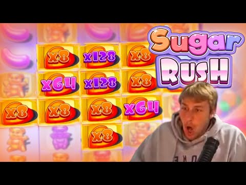 MY RECORD WIN ON NEW SUGAR RUSH SLOT BONUS!