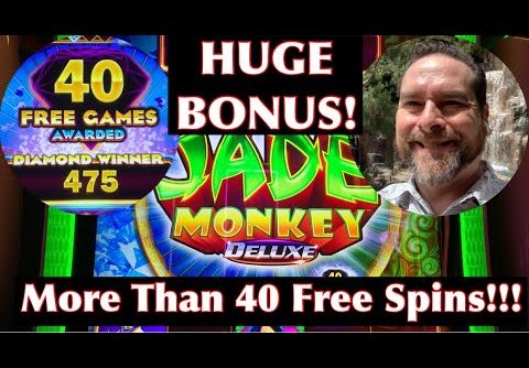 Super Big Win on New Jade Monkey Deluxe — This Game Has WAY MORE Pop Than I Thought!