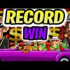 HUGE RECORD BIG WIN NEW BANANA TOWN SLOT OMG *** €100 MAX BET  ***