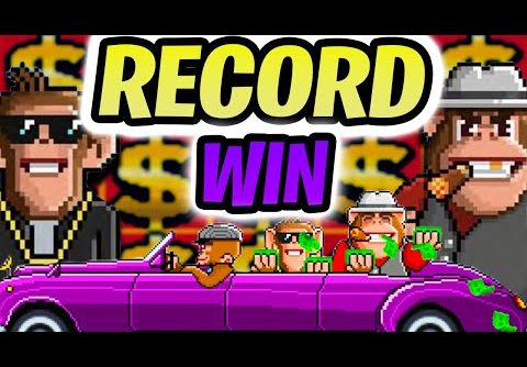 HUGE RECORD BIG WIN NEW BANANA TOWN SLOT OMG *** €100 MAX BET  ***