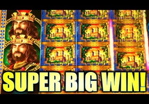 IN SEARCH OF KINGS, KNIGHTS, AND A #1 BONUS!? 🤔 SUPER BIG WIN! KING & THE SWORD Slot Machine