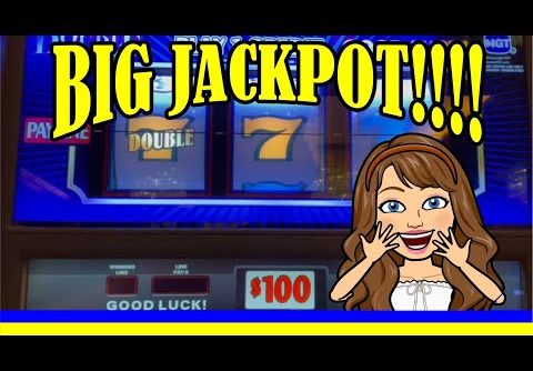 🚨OMG BIG JACKPOT!! $100 DOUBLE GOLD Slot Machine 🚨💰 Plus My Progressive Slot and Buffalo!