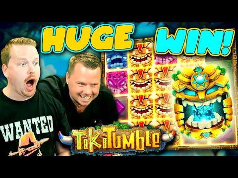 HUGE WIN on Tiki Tumble Slot!