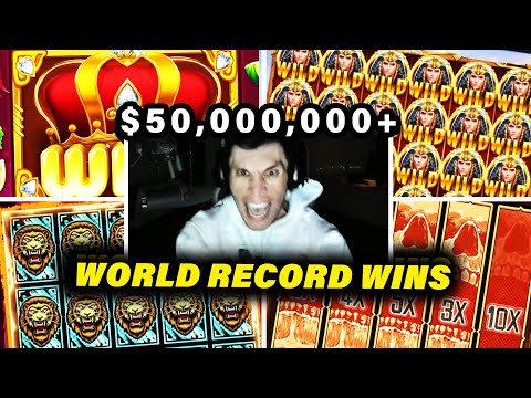 Trainwreckstv TOP 10 WINS of ALL-TIME ($50,000,000+) | Train Best Slot Wins