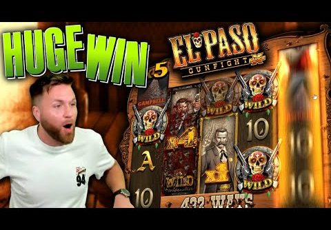 BIG WIN on New Slot — El Paso Gunfight