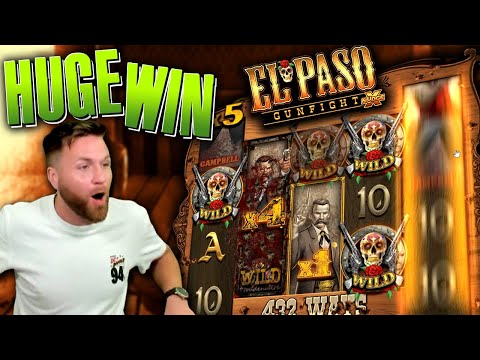 BIG WIN on New Slot — El Paso Gunfight