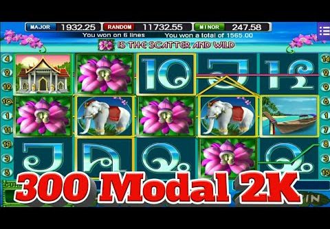 Mega888 today 2K(300) Thai Paradise Super Bigwin ll 4 Scatter free game (SGP)
