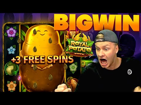 BIG WIN on Royal Potato Slot! (Bonus Buy)