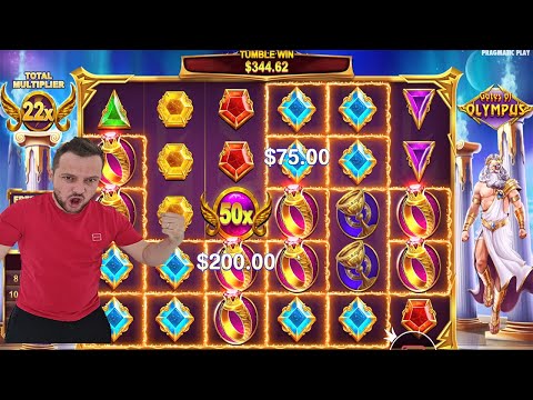 GATES OF OLYMPUS! 🔱 HIT 50X MULTIPLIER with BIG WIN CASINO SLOT ONLINE BONUS BUY GAME