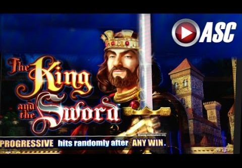 THE KING & THE SWORD | WMS MINI MEGA Big Win! Slot Machine Bonus