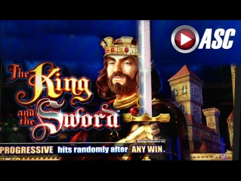 THE KING & THE SWORD | WMS MINI MEGA Big Win! Slot Machine Bonus