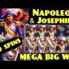 NAPOLEON & JOSEPHINE slot machine 70 spins bonus/ MEGA BIG WIN (2 videos)