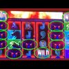 ** SUPER BIG WIN ON NEW BULL RUSH SLOT MACHINE ** POKIES ** SLOT LOVER **