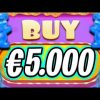 SUGAR RUSH 🍭 SLOT MASSIVE €5.000 BONUS BUY & BIG WINS‼️