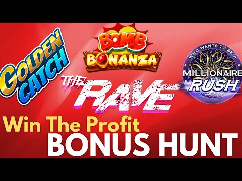 Online Slots BONUS HUNT – Win The Profit! – Merch or a BIG WIN??