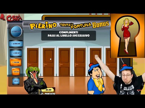 Big Win di Paolo alla PIERINO TENTA LA FORTUNA 🎰 fino a BET MAX 💰 | COBRA SLOT ONLINE