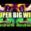 SUPER BIG WIN!! BUFFALOOOO!!! BUFFALO DELUXE Slot Machine (Aristocrat Gaming)