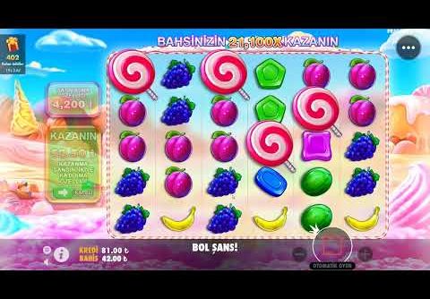 SWEET BONANZA | KALPLER VE MORLAR ŞENLİĞİ BİG WİN #sweetbonanza #casino #slot #bigwin