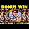 NAPOLEON & JOSEPHINE slot machine 65 Spins Bonus and MEGA BIG WIN!