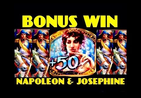 NAPOLEON & JOSEPHINE slot machine 65 Spins Bonus and MEGA BIG WIN!