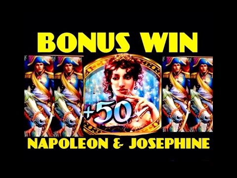 NAPOLEON & JOSEPHINE slot machine 65 Spins Bonus and MEGA BIG WIN!