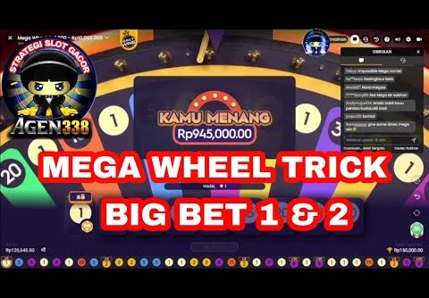Mega Wheel Tricks | Live Casino Hari Ini | Slot Gacor Hari ini | Live Slot Gacor hari ini