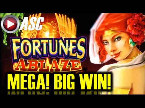 *MEGA BIG WIN!* FORTUNES ABLAZE | 200+ FREE SPINS! MAX BET! Slot Machine Bonus (Konami)