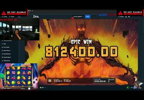 INSANE WIN ! Trainwreckstv HIT  1.5M  ON HAND OF ANUBIS(HACKSAW GAME) ! TRAINWRECKSTV BIG WIN