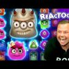 €20 RECORD WIN on Reactoonz Slot Bonus!