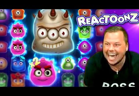 €20 RECORD WIN on Reactoonz Slot Bonus!