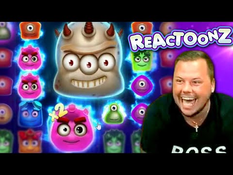 €20 RECORD WIN on Reactoonz Slot Bonus!