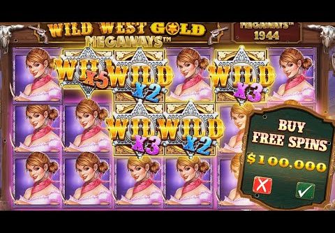 MY RECORD WIN ON WILD WEST GOLD MEGAWAYS SLOT BONUS!