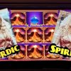 NORDIC SPIRIT slot machine HUGE BONUS WIN! (2 videos)