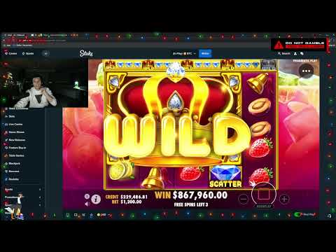 BIG WIN ! Trainwreckstv HIT 1.7M ON JUICY FRUITS ! TRAINWRECKSTV BIG WINS ! INSANE WIN ! CASINO!!!