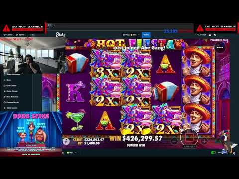 INSANE WIN ! Trainwreckstv HIT 1M ON HOT FIESTA ! TRAINWRECKSTV BIG WINS ! CASSINO! SLOTS