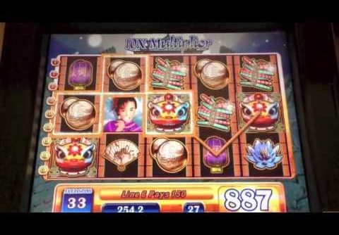 China Moon – WMS – 50 Free Spins Slot Bonus (10X Multiplier)