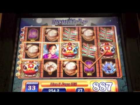 China Moon – WMS – 50 Free Spins Slot Bonus (10X Multiplier)