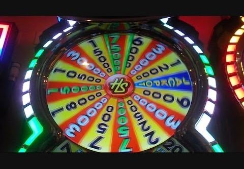 Hot Shot Progressive MAX BET Slot Machine Wheel Spin Bonus Round BIG WIN