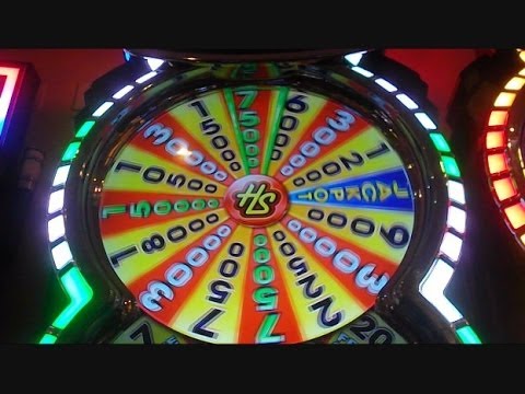 Hot Shot Progressive MAX BET Slot Machine Wheel Spin Bonus Round BIG WIN