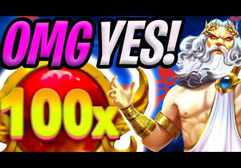 GATES OF OLYMPUS ⚡️ SLOT 100X MULTIPLIER 😱 MEGA BIG WINS‼️  *** UNBELIEVABLE ***