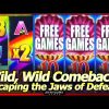 Wild, Wild Pearl Slot Machine – Comeback Free Spins Bonus, Escaping the Jaws of Defeat!